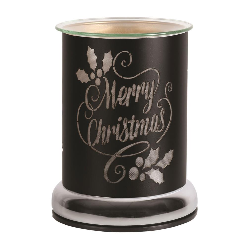 Aroma Black Merry Christmas Touch Electric Wax Melt Warmer Extra Image 1